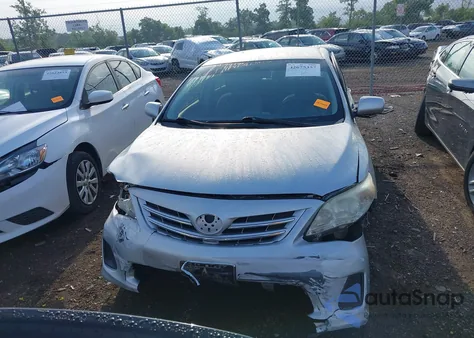 2013 Toyota Corolla Le from USA, damaged, VIN JTDBU4EE2DJ116468